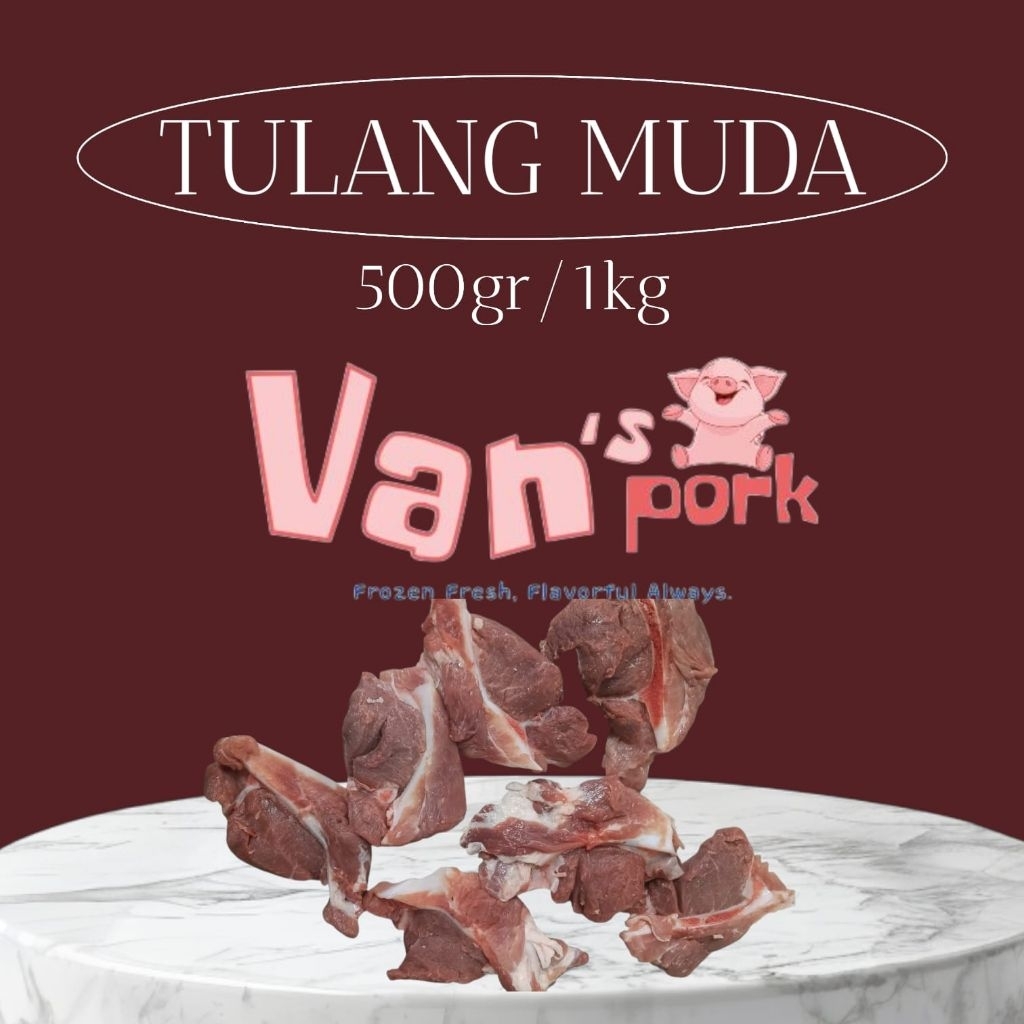 Tulang Muda Iga Babi - 500gr/1kg
