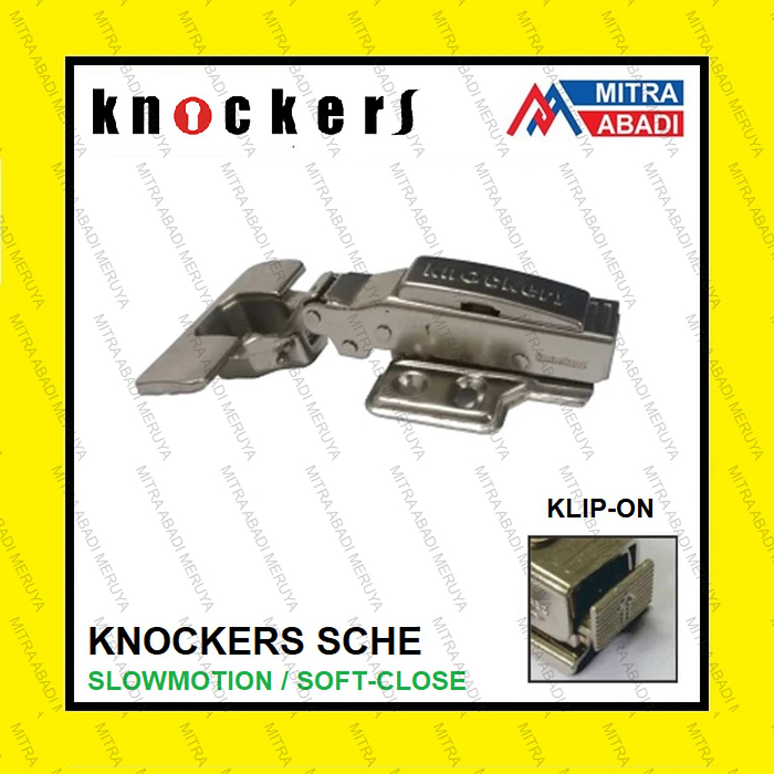 Engsel Lemari Engsel Sendok Slowmotion KNOCKERS SCHE