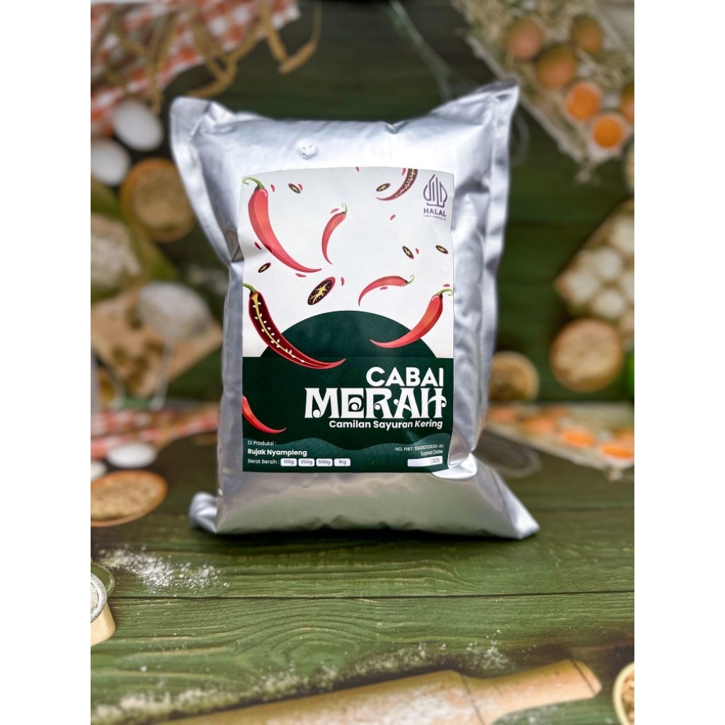 RUJAK NYAMPLENG KERIPIK CABAI MERAH (100 gram)