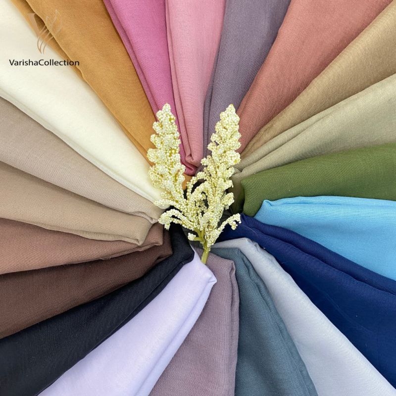 Paket Usaha Hijab Paris Varisha Laser Cut Free Pouch