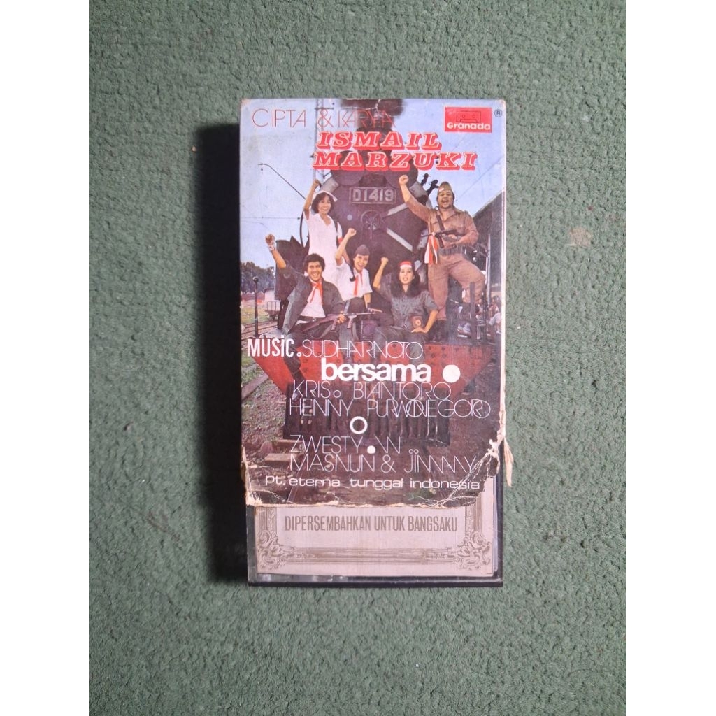 Kaset Ismail Marzuki Dipersembahkan Untuk Bangsaku