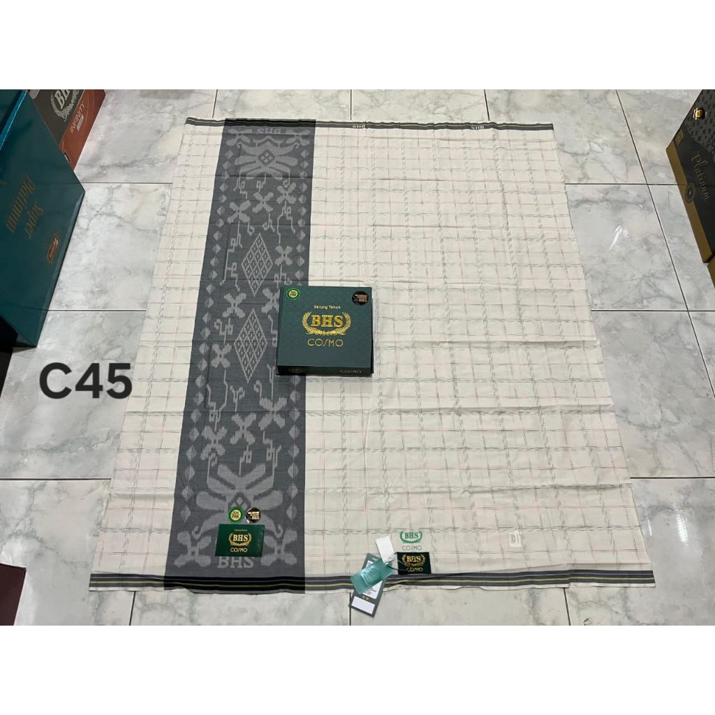 Sarung BHS Cosmo Gold Sarung BHS Hitam Polos Sarung BHS Polos