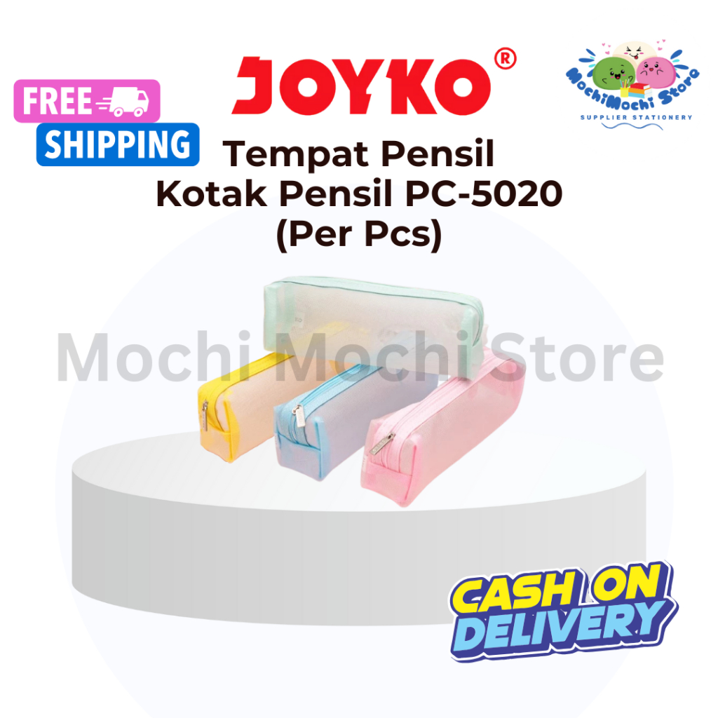 Kotak Pensil Joyko PC-5020 | Kotak Tempat Pensil Pencil Case Joyko PC-5020 | Pencil Case Joyko | Tem