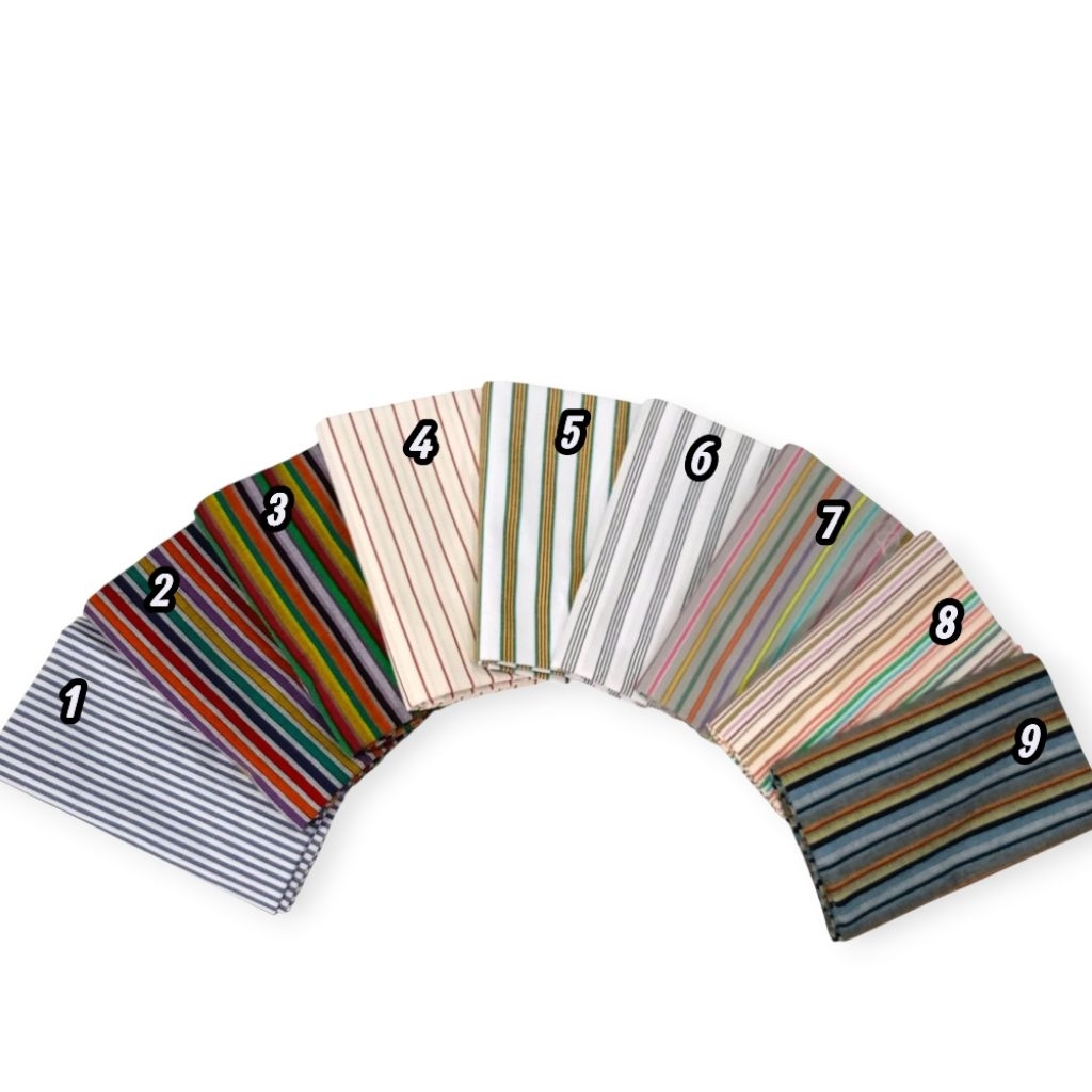 Kain tenun lurik Klasik Jogja Klaten Prasojo Putih