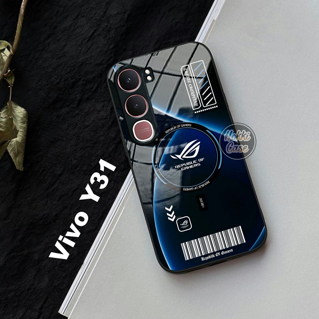 Case Vivo Y31 - Softcase Glass Vivo Y31 - Casing For Vivo Y31 - Silikon Vivo Y31 - Kesing Y31 - Hokk