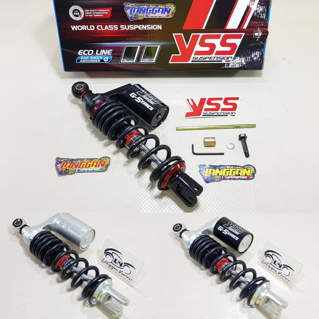 Shockbreaker Shock Sokbeker Belakang YSS G Plus GPlus G+ 300 mm Mio Vario 110 Beat Scoopy Old