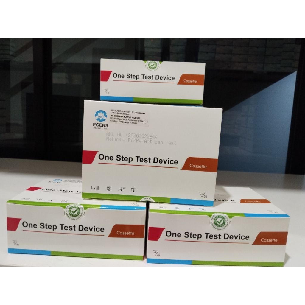 Malaria Pf/Pv antigen test merk Egens murah