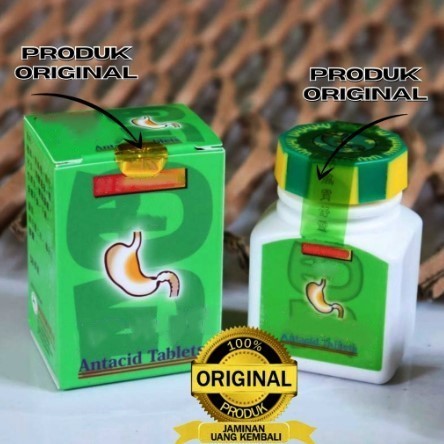 Obat Maag/Lambung Ampuh 100% Original - ValllBoon 606 Antacid Tablet Herbal