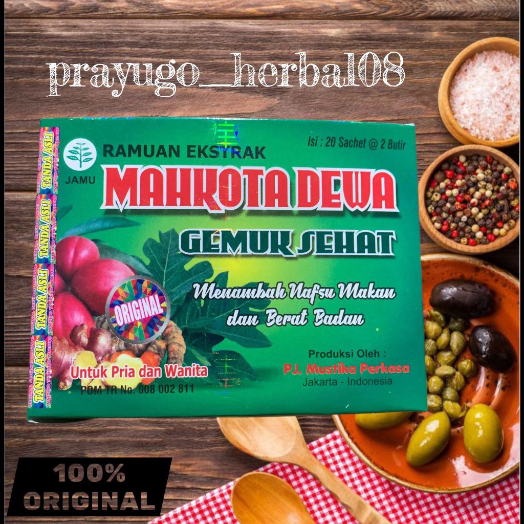 EKSRAK GEMUK SEHAT MAHKOTA DEWA 100% ORIGINAL