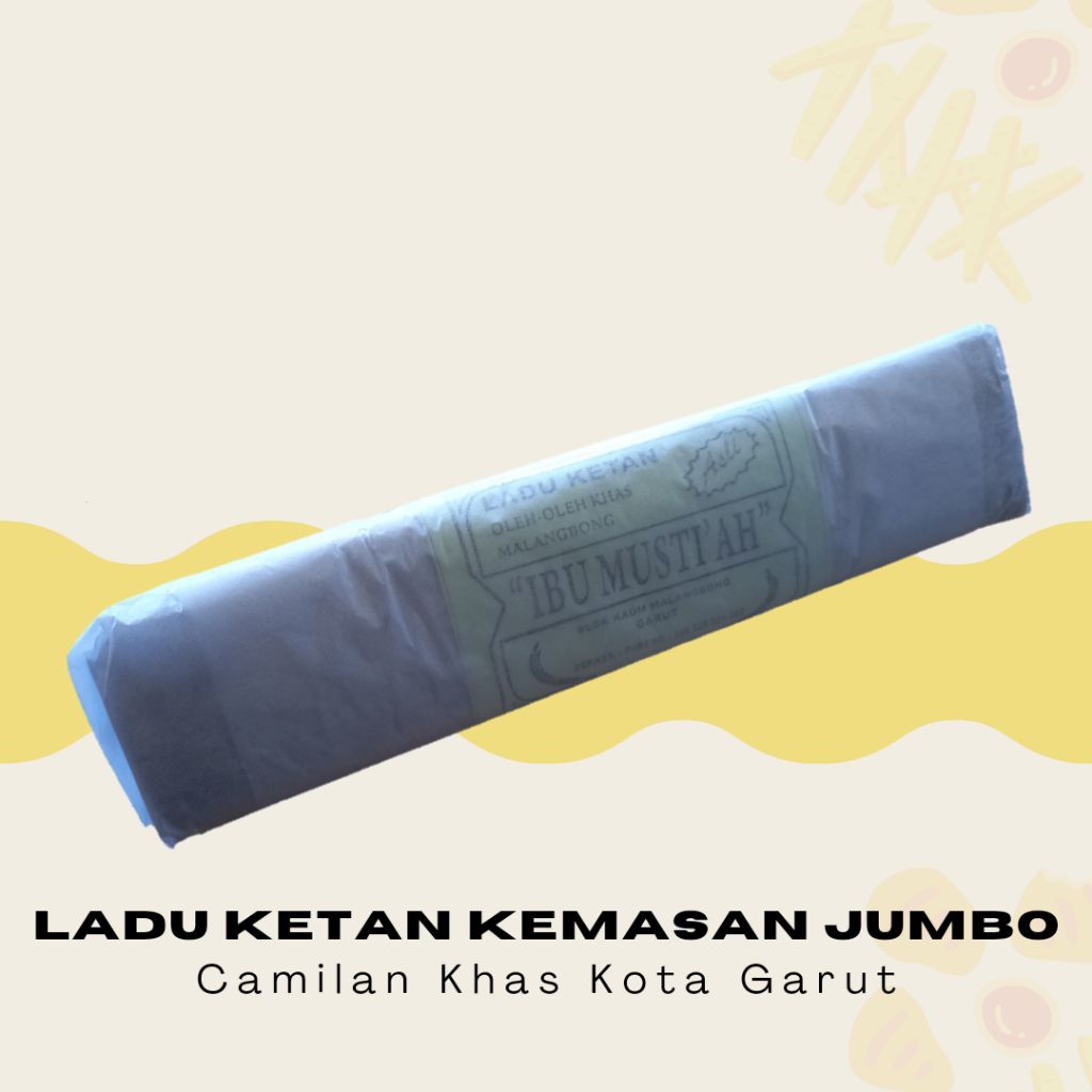 Ladu Ketan Jumbo - Camilan khas kota Garut