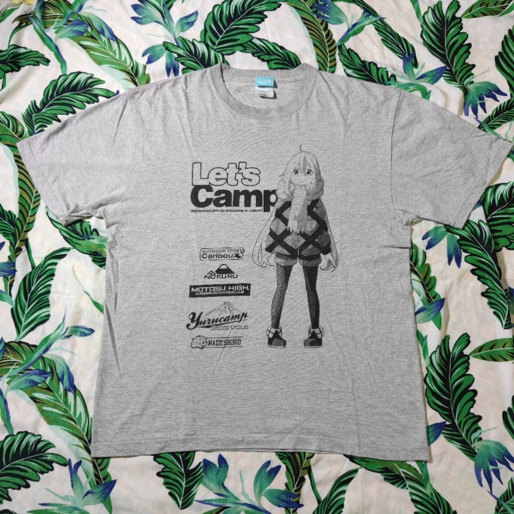 kaos anime yuru camp Nadeshiko official tag cospa rare