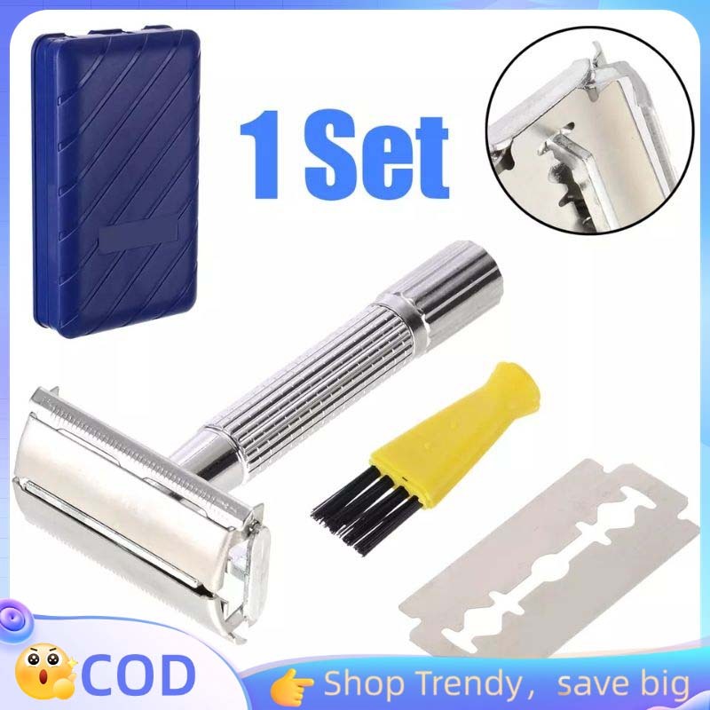 Alat Cukur Jenggot Manual Klasik Pisau Cukur Kumis Alat Cukur Jenggot Manual Stainless Alat Cukur Ku