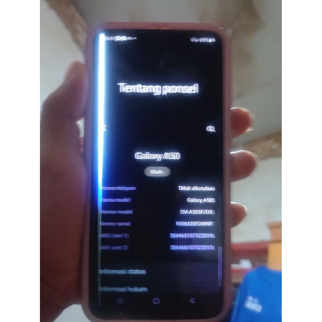 SAMSUNG A50 minus lcd