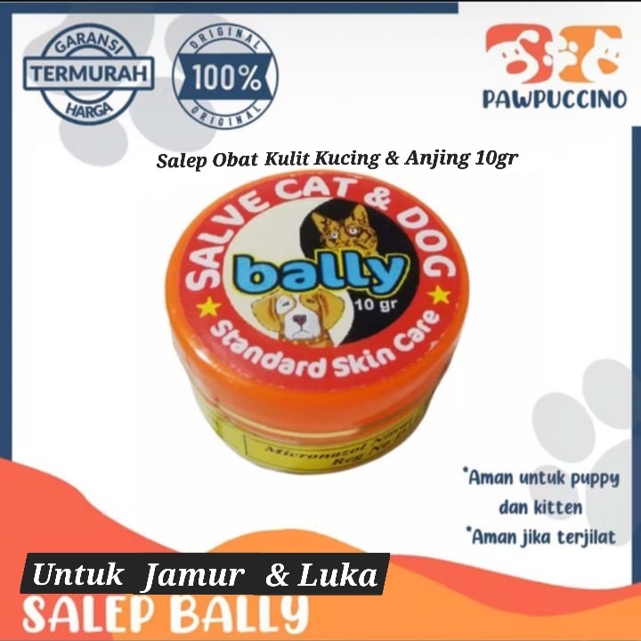 Salep Bally Obat Jamur Dan Luka Pada Kucing Dan Anjing