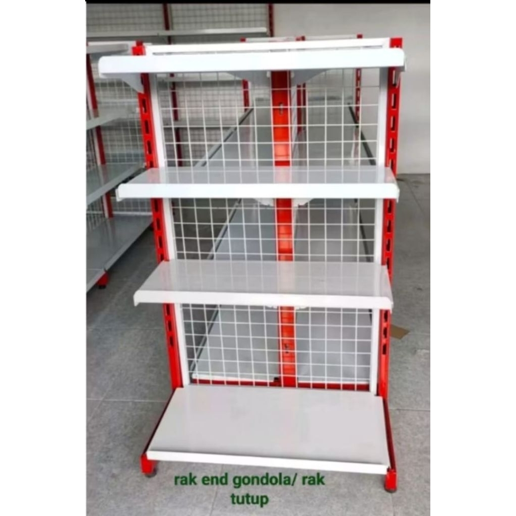 rak mini market end gondola/rak tutup