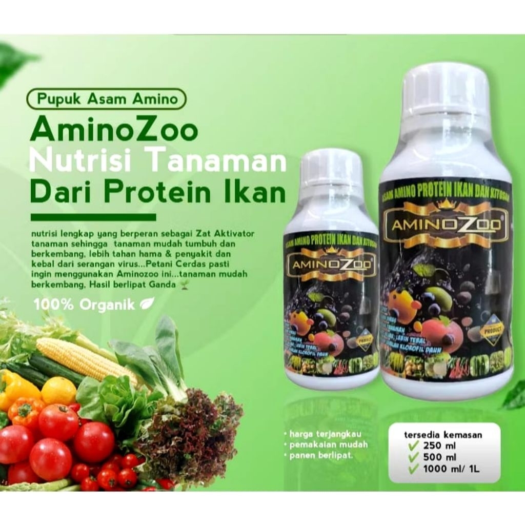 Terpercaya 100% Pupuk Asli Asam Amino -( beli 3 gratis 1) -Protein ikan -Untuk Segala Jenis tanaman,