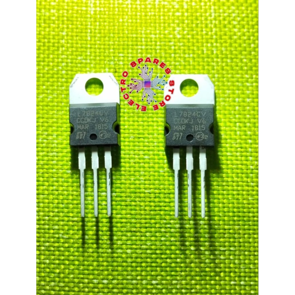 L7824 VOLTAGE REGULATOR TRANSISTOR L7824 L 7824 KWALITAS BAGUS ups