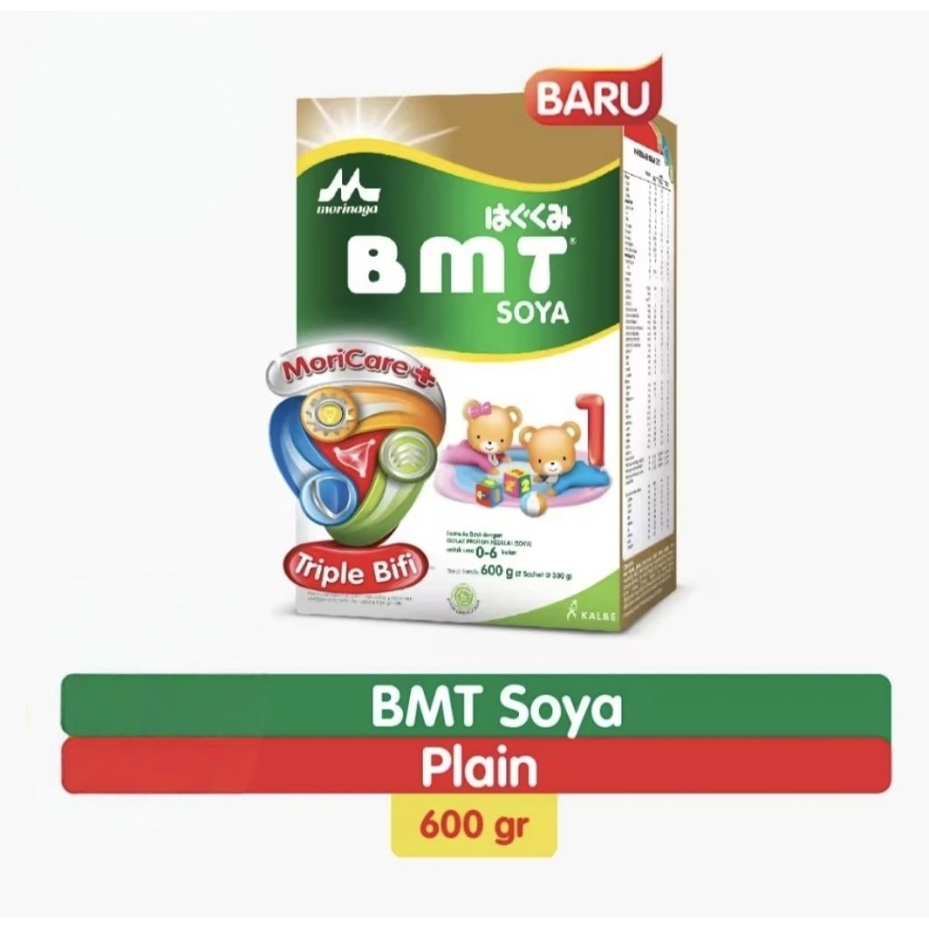 BMT Soya Morinaga - Susu Formula Isolat Protein Kedelai
