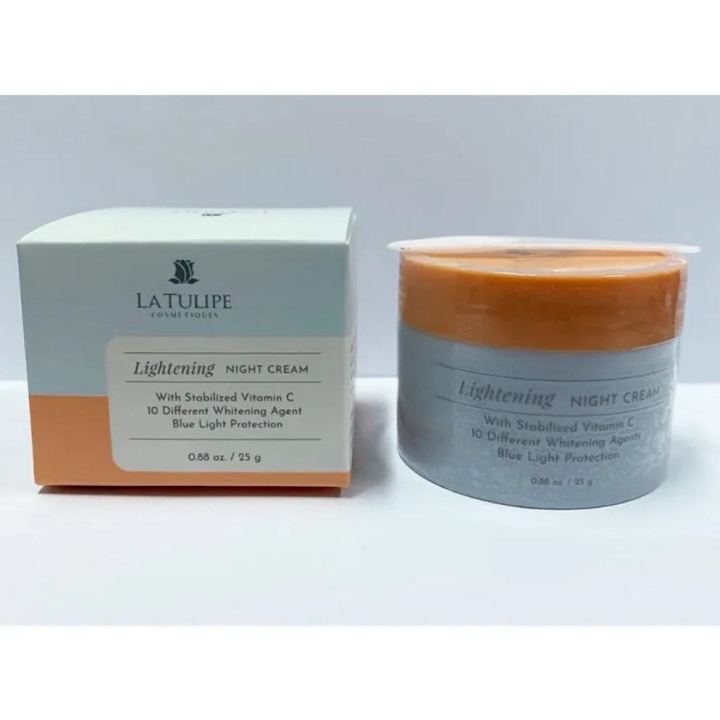 Lightening night cream La Tulipe