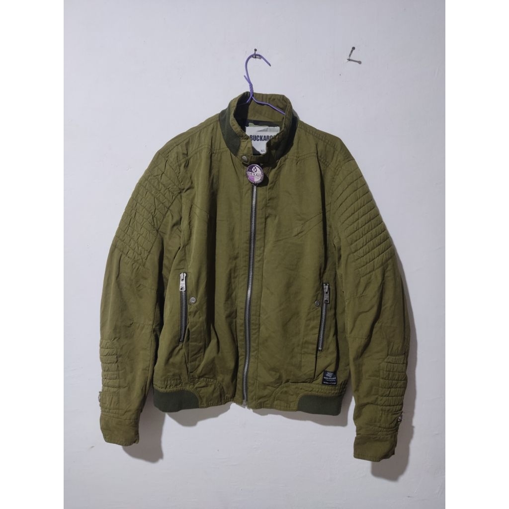 Jacket Motor Bomber Army by Buckaroo Jeans Vintage