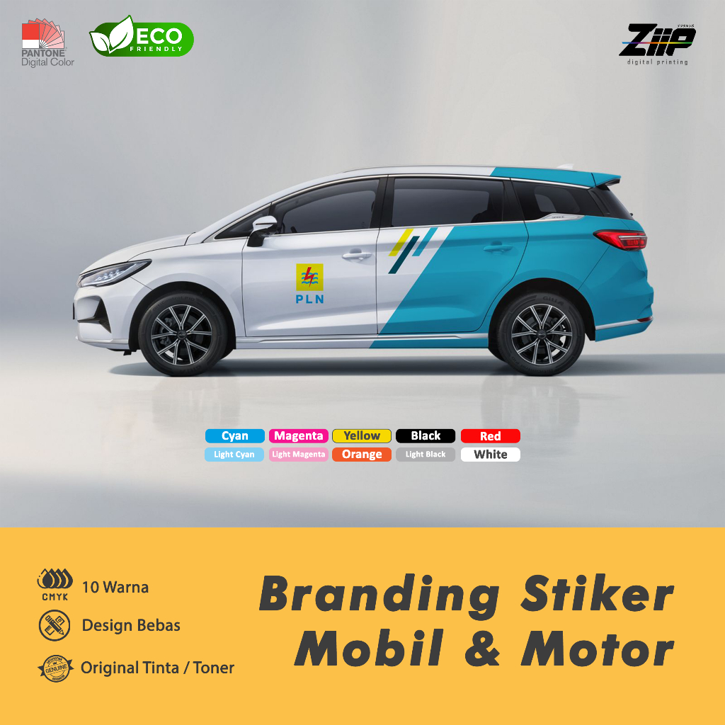 Sticker Branding Mobil | Motor | Decal