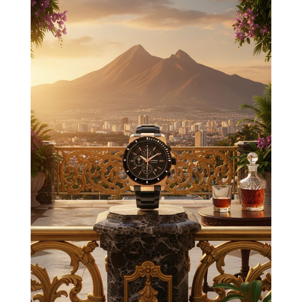 jam tangan pria Goldsmith time 8056 cronograph