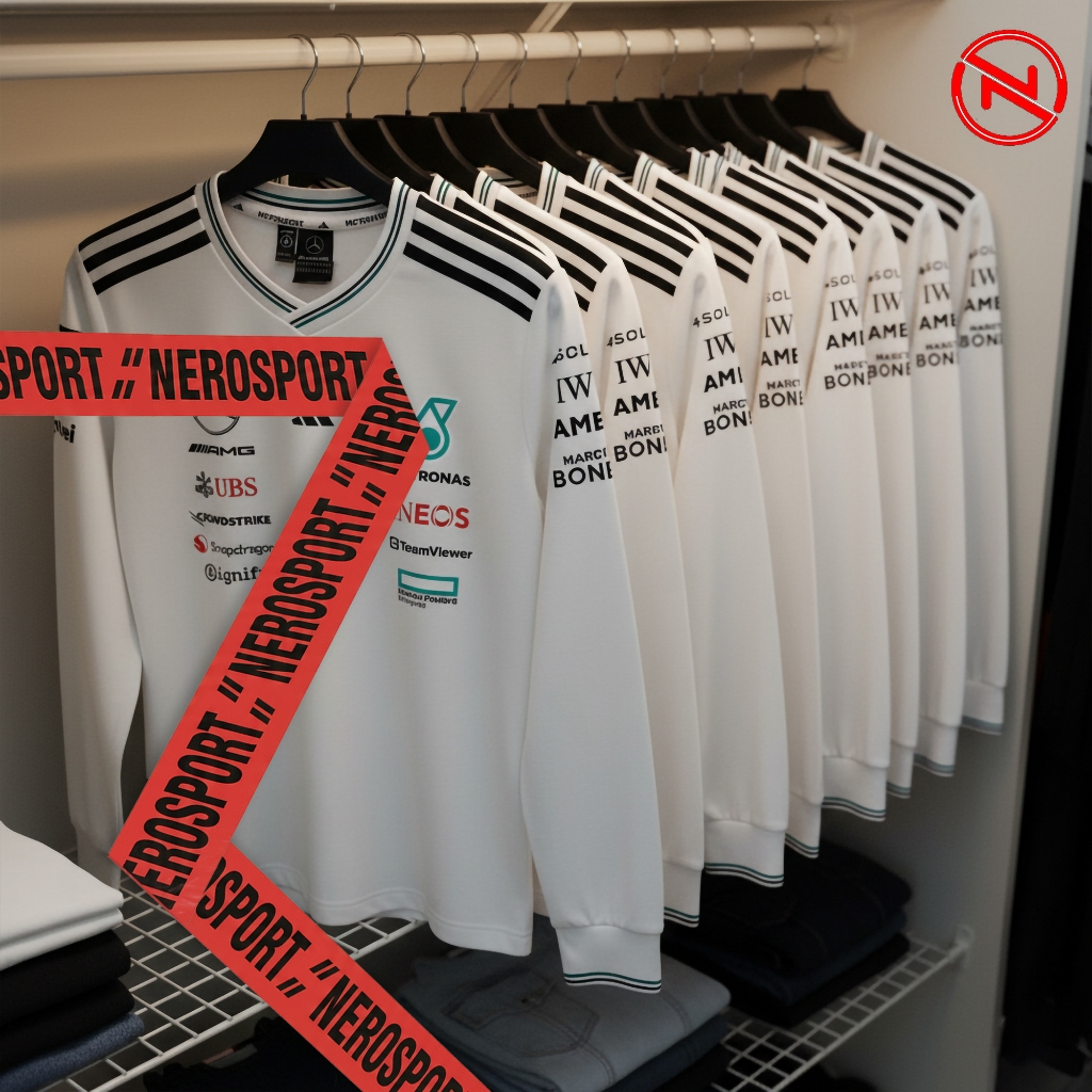 Kaos Olahraga Pria wanita / Tshirt long sleeve M2025 WHITE/ Tshirt Premium / TEE 24 S