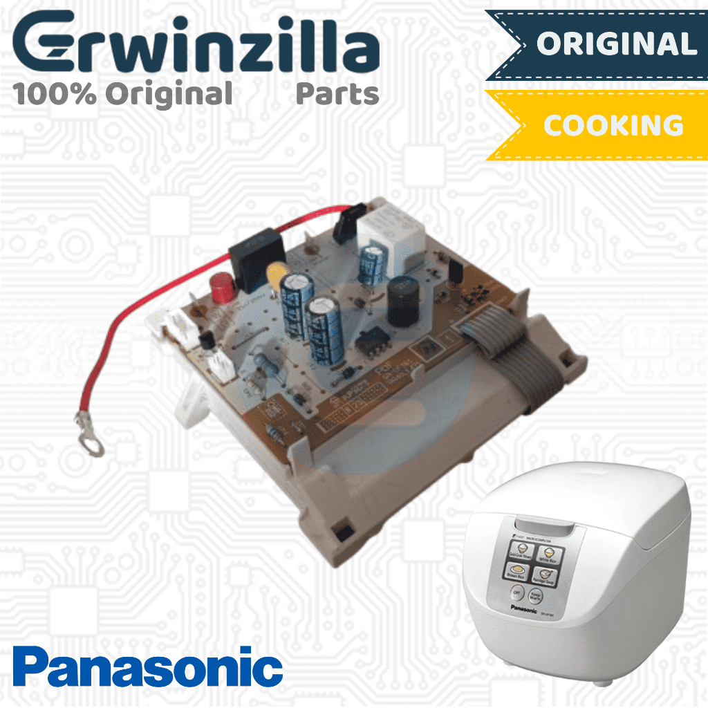 Modul PCB Tombol Rice Cooker Digital Panasonic Original SR DF181