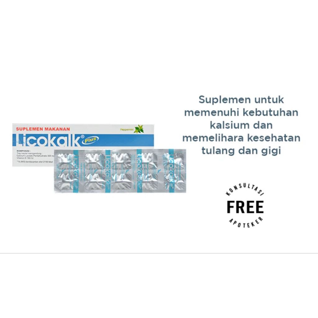 Licokalk Plus Tablet