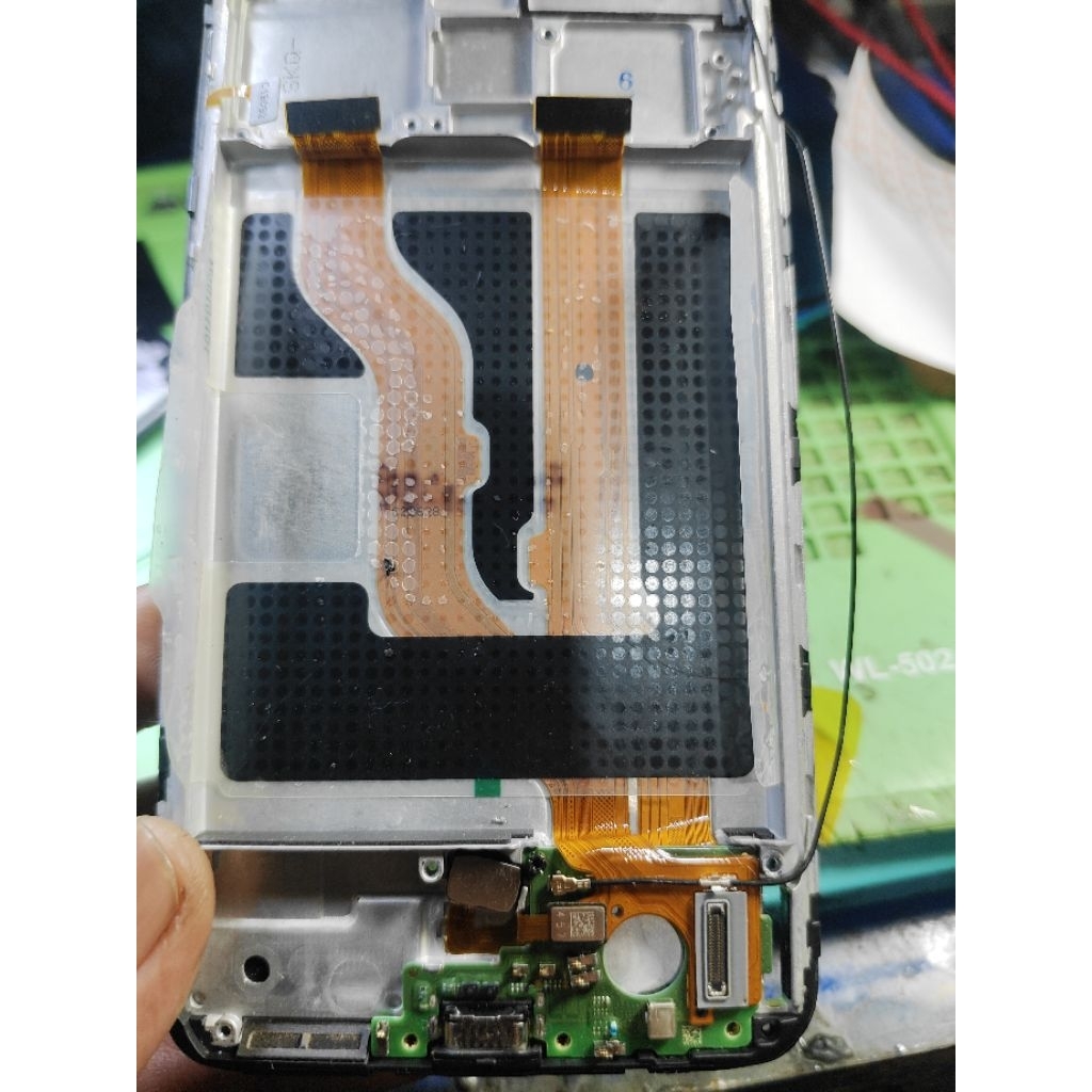 papan cas boardcharger  vivo s1pro fingerprinnt sensor flexble ui vivo s1pro