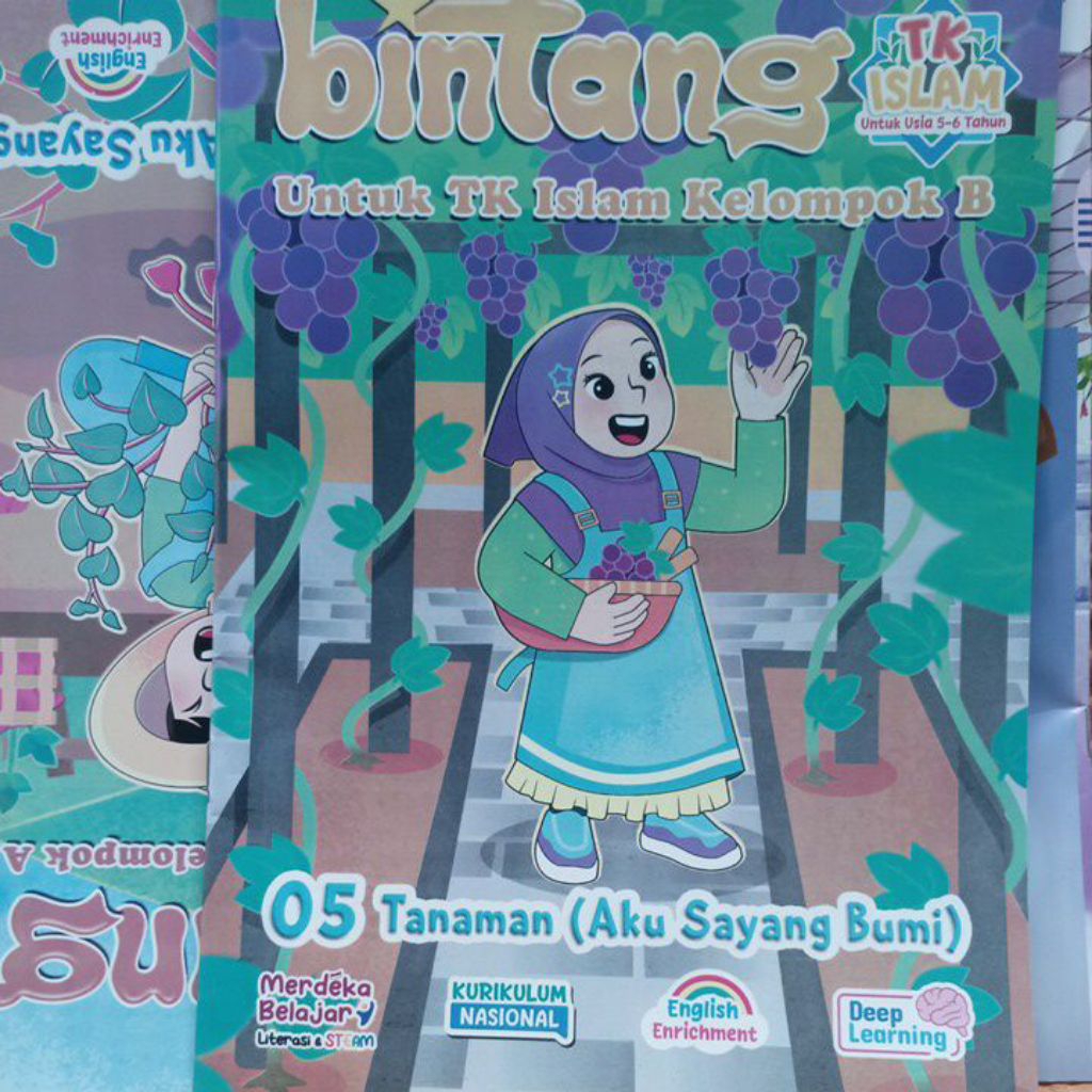 Majalah Bintang Islam (usia 5-6 tahun) untuk TK/RA/PAUD - Kurikulum Merdeka