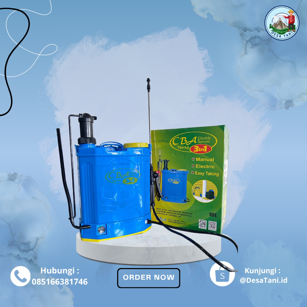 Sprayer elektrik Cba 3 IN 1 16 liter