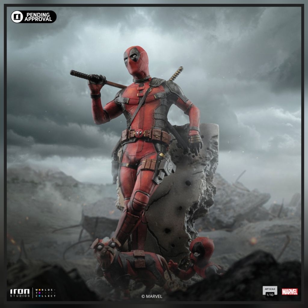 Iron Studios Deadpool & Wolverine - Deadpool Statue