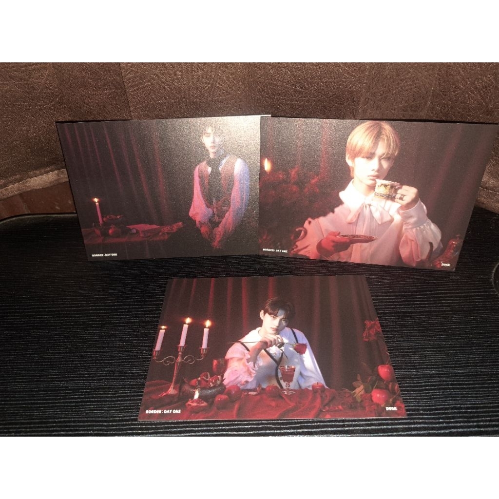 ALBUM ENHYPEN BORDER DAY ONE VERS DUSK FULL SET ORIGINAL WEVERSE