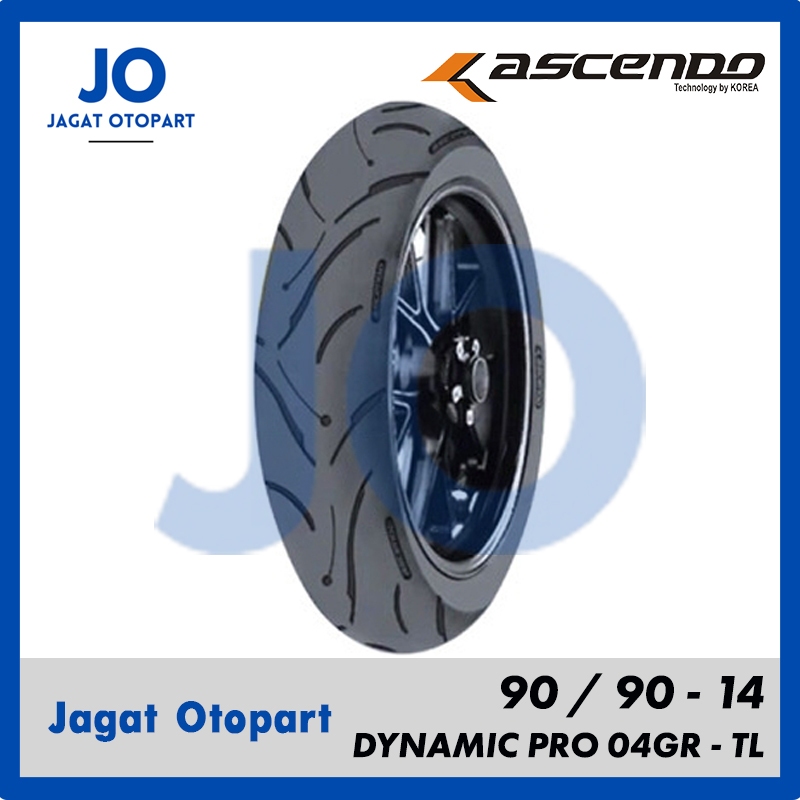 Ban Ascendo Dynamic Pro 04GR 90 90 14 TUBELESS Ascendo Dinamic