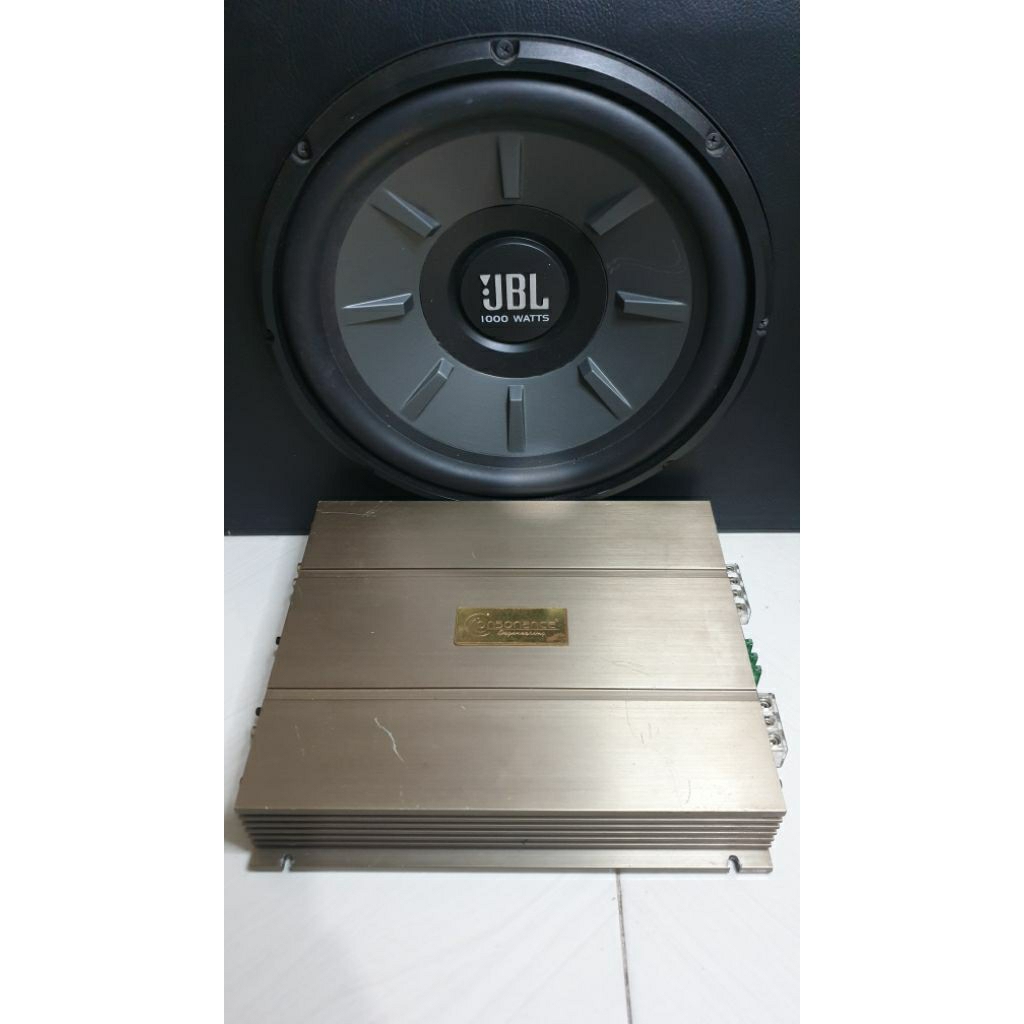 Subwoofer Jbl 12inch + Monoblock Class D 1200w