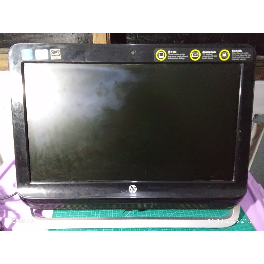 PC Komputer All In One HP Omni 120 Pentium G620 2GB Ram