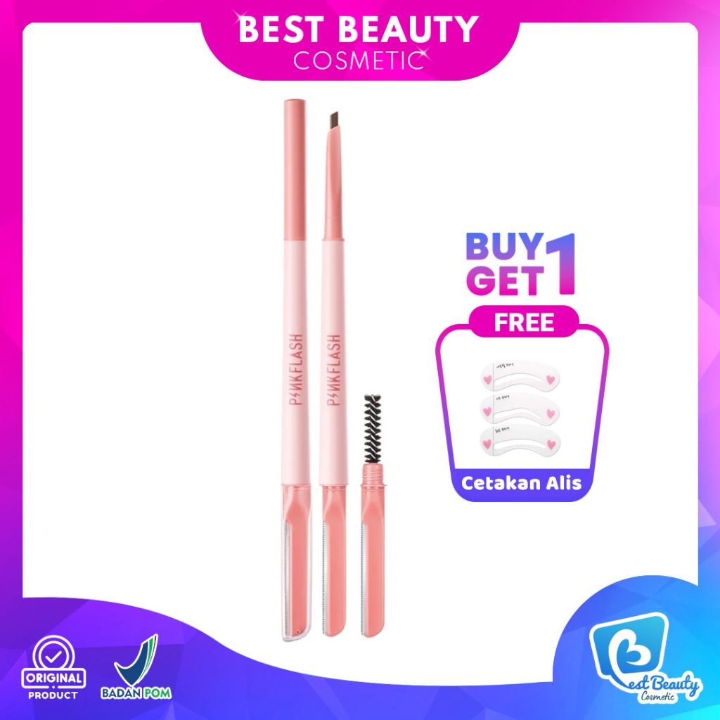 [NEW]PINKFLASH PinkDefiner 3-in-1 multi-use eyebrow pencil Long-lasting Smooth stroke | Best Beauty 