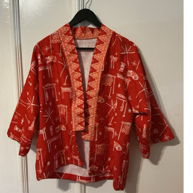 Outer Batik Betawi Merah