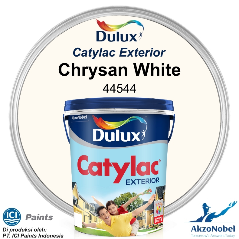 CAT DULUX CATYLAC EXTERIOR 5 KG - CHRYSAN WHITE 44544