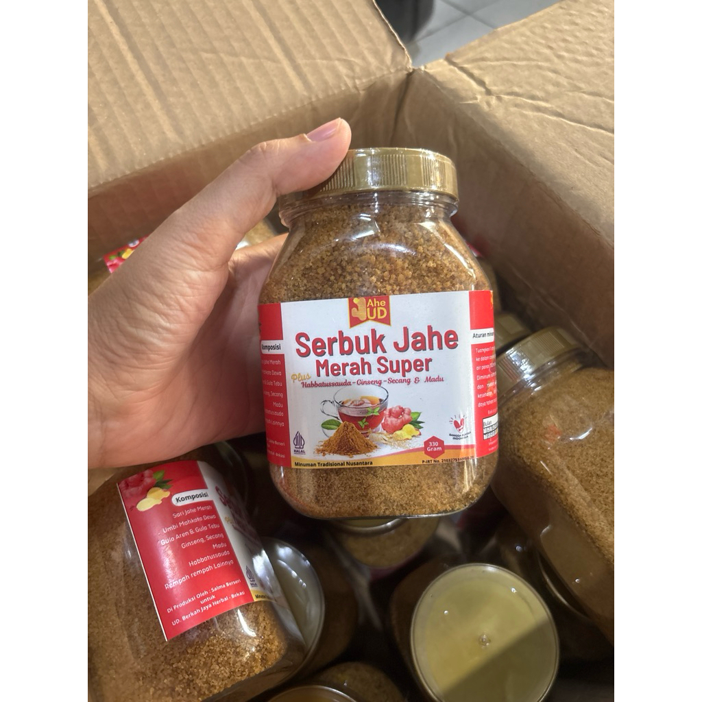 Serbuk Jahe Merah Super UD 330 gram