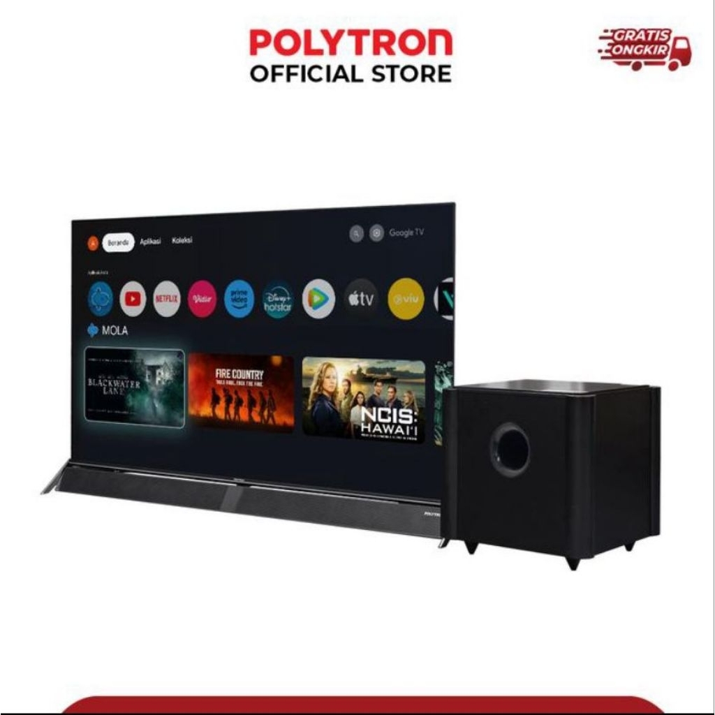 (PLM ONLY) POLYTRON TV LED 50BUG5058SPK TERMURAH