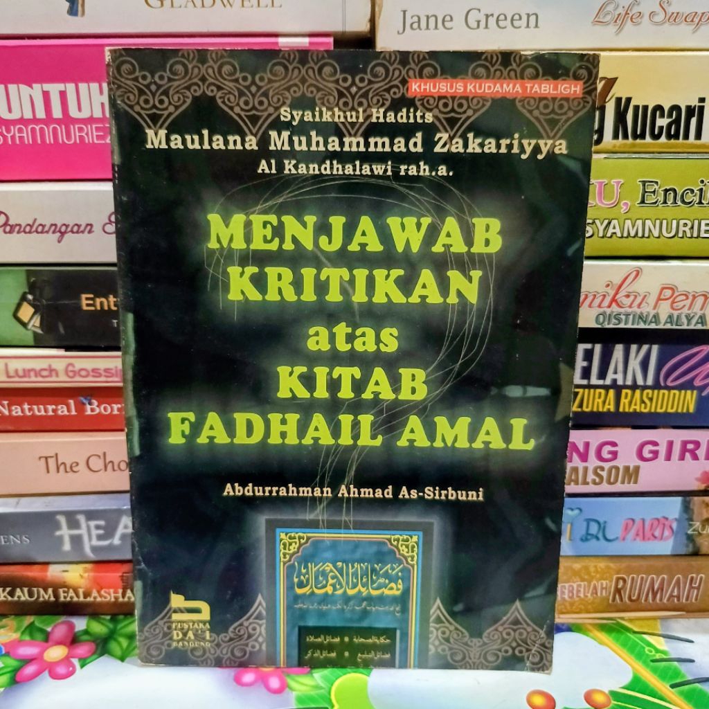 BUKU MENJAWAB KRITIKAN ATAS KITAB FADHAIL AMAL (ORIGINAL)
