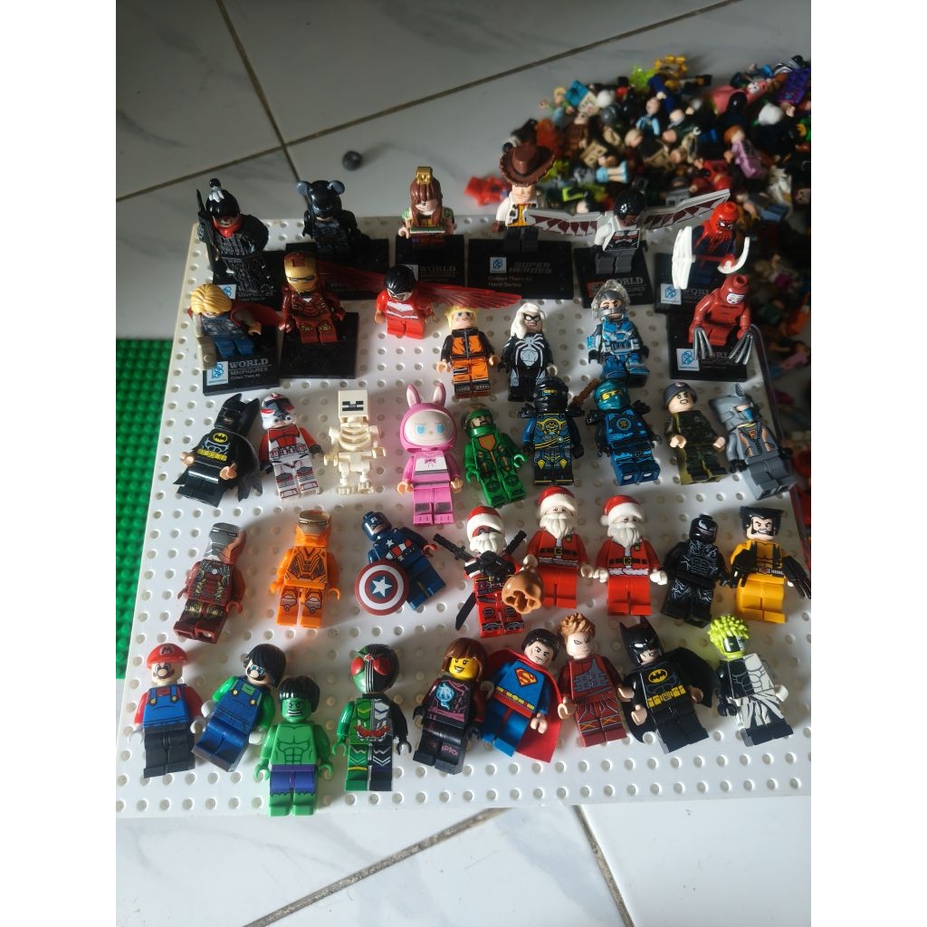 mainan anak paketan mini figure Lego kw