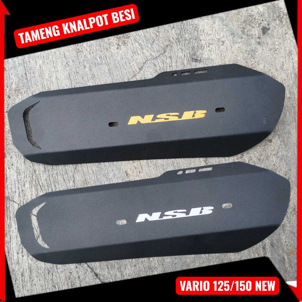 NSB Tameng Knalpot Besi Cover Knalpot Vario New Vario 125 Vario 150