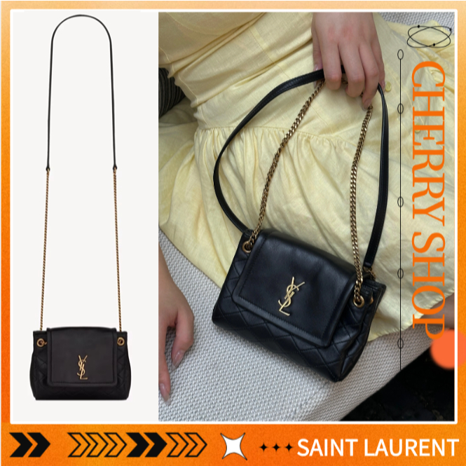 Yves Saint Laurent NOLITA bag YSL women's small chain shoulder bag YSL shoulder bag