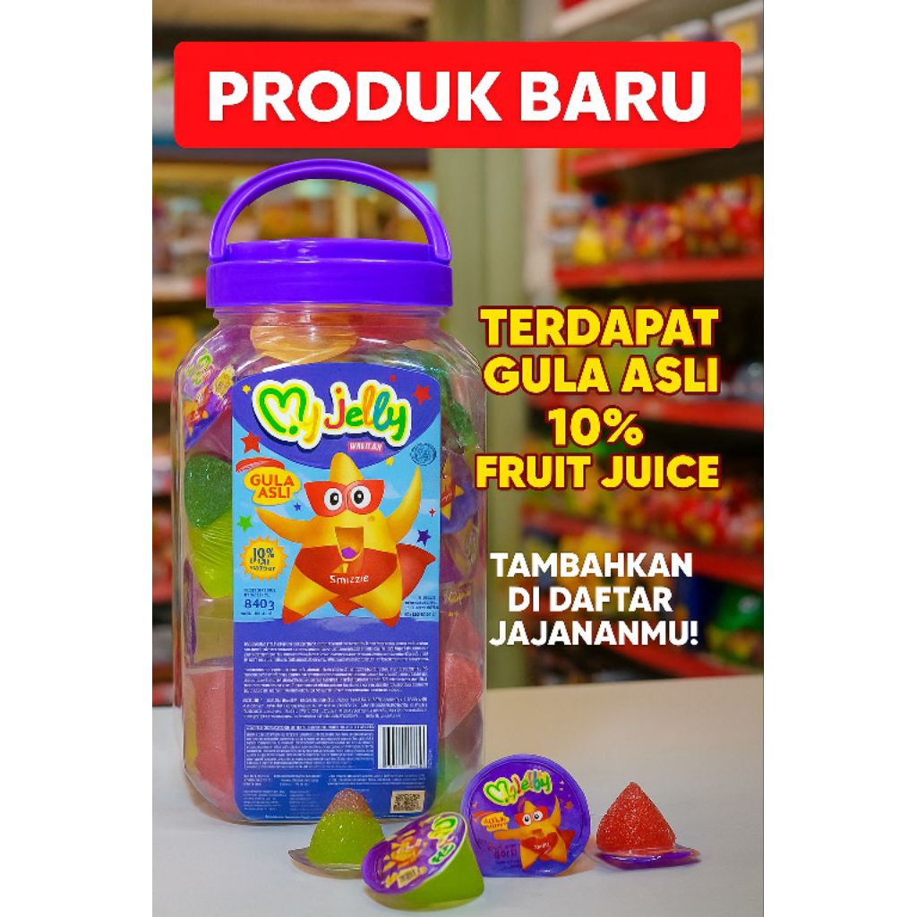 MY JELLY TOPLES 840GR