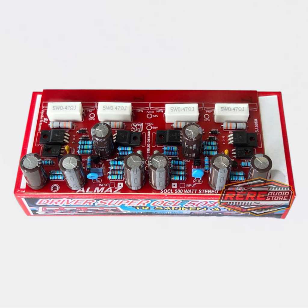 Kit Driver Power Super OCL SOCL 504 Socl504 STEREO POWER AMPLIFIER