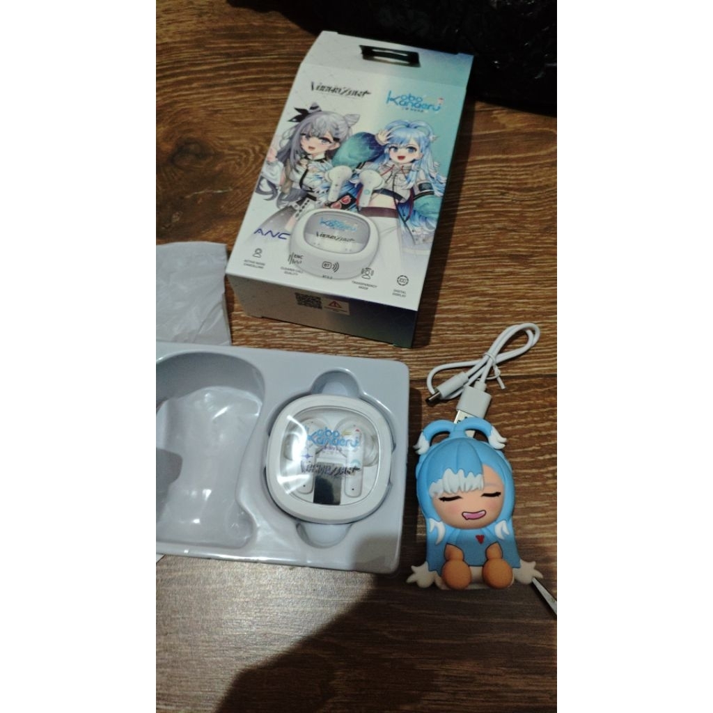 Fantech X Hololive kobo zeta bnib not tanchjim, truthear, tangzu iem, tws, headphone second bekas
