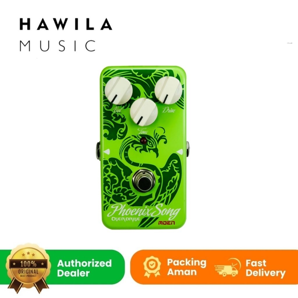 Effect Guitar Moen Over drive AM-OD AMOD Efek Gitar Overdrive Ori